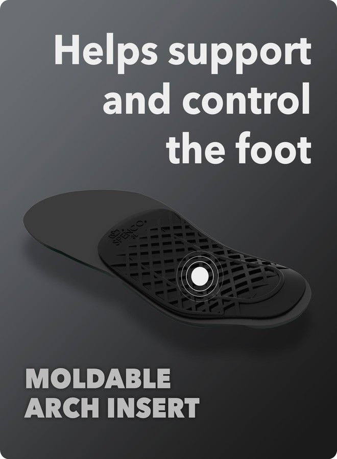 Spenco Rx Arch Support - Lightweight, Orthotic Shoe Inserts with 4-Way Stretch Fabric & SpenCore Layer for Shock Absorption, Odor Control & All-Day Comfort & Stability - Fits Most Shoes - Image 2